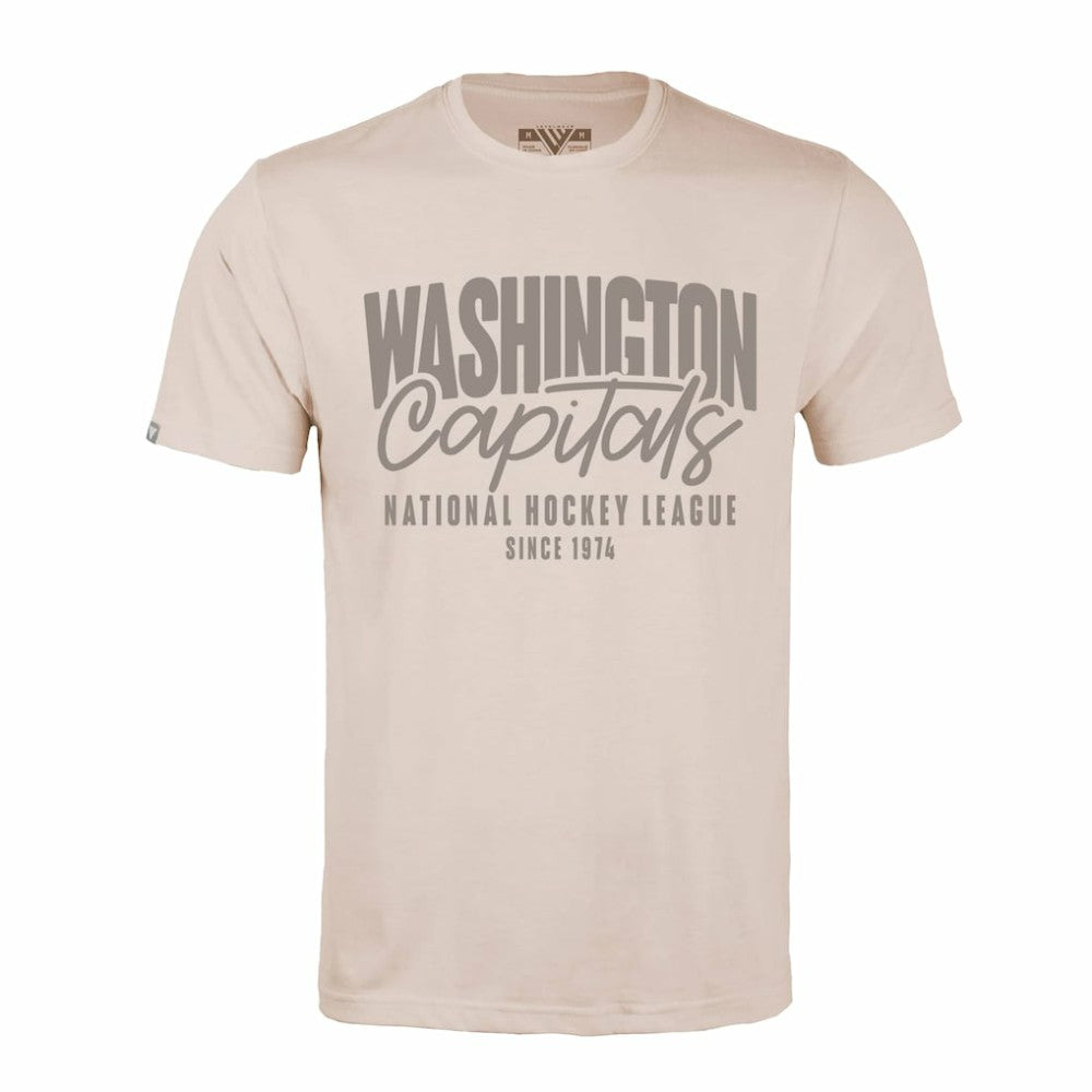 Washington Capitals Levelwear Richmond Response T-Shirt - Khaki | NHL near me