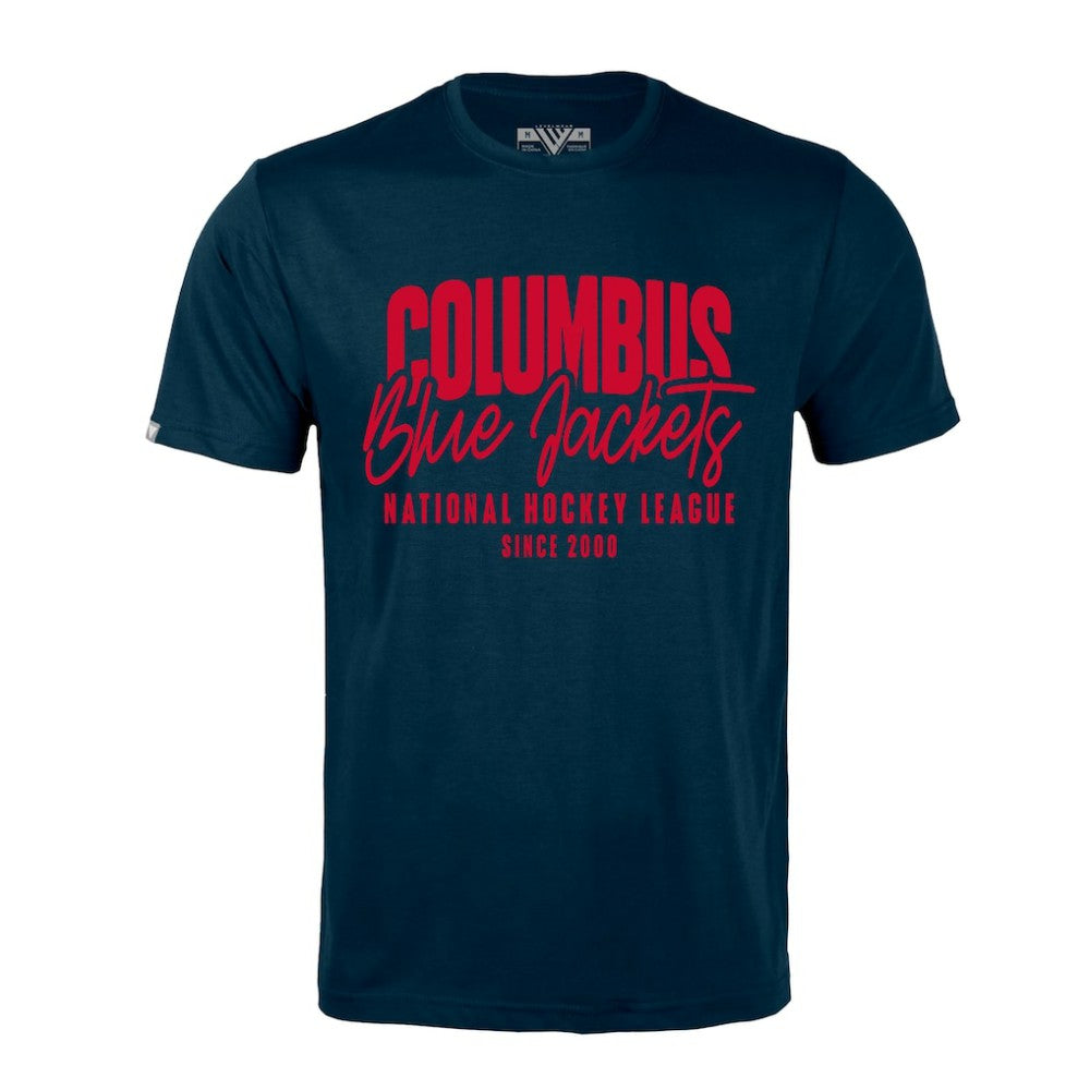 Columbus Blue Jackets Levelwear Richmond Response T-Shirt - Navy | NHL near me