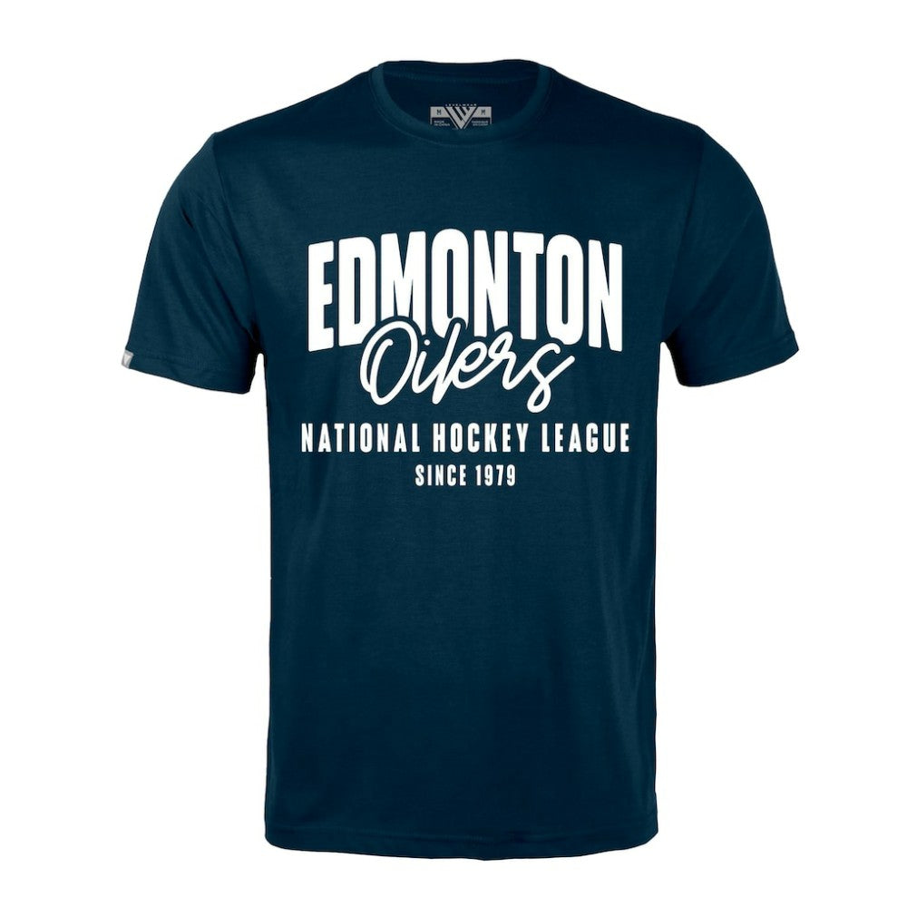 Edmonton Oilers Levelwear Richmond Response T-Shirt - Navy | NHL near me