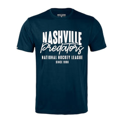 Nashville Predators Levelwear Richmond Response T-Shirt - Navy | NHL Lifestyle