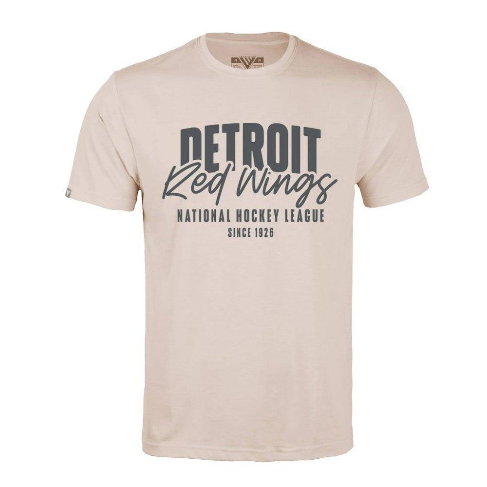 Detroit Red Wings Levelwear Richmond Response T-Shirt - Khaki | NHL near me