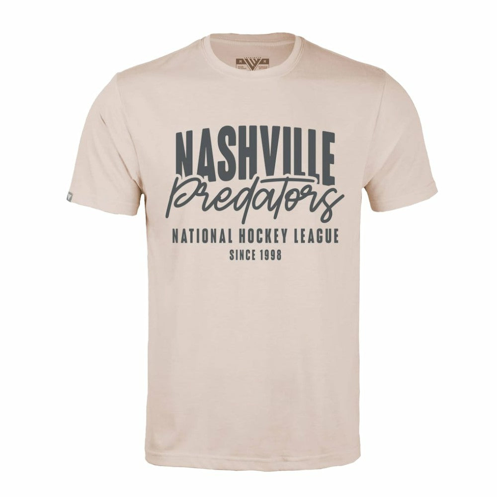 Nashville Predators Levelwear Richmond Response T-Shirt - Khaki | NHL discount