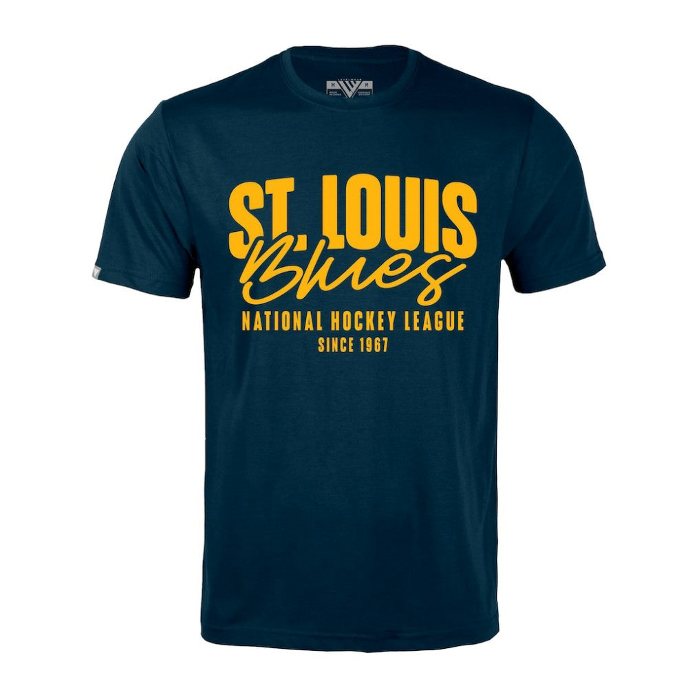 St. Louis Blues Levelwear Richmond Response T-Shirt - Navy | NHL Clearance