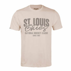 St. Louis Blues Levelwear Richmond Response T-Shirt - Khaki | NHL Lifestyle