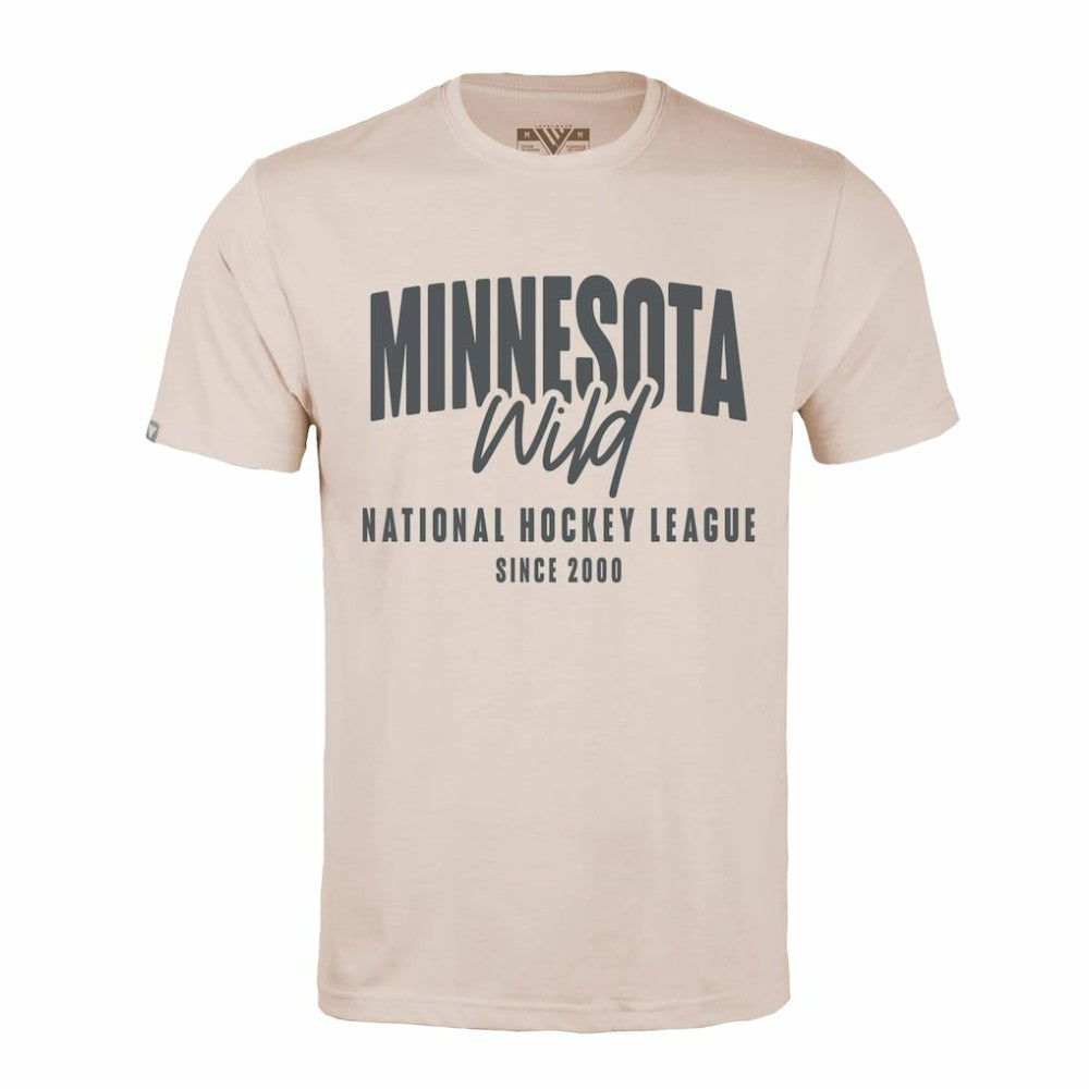 Minnesota Wild Levelwear Richmond Response T-Shirt - Khaki | NHL on sale