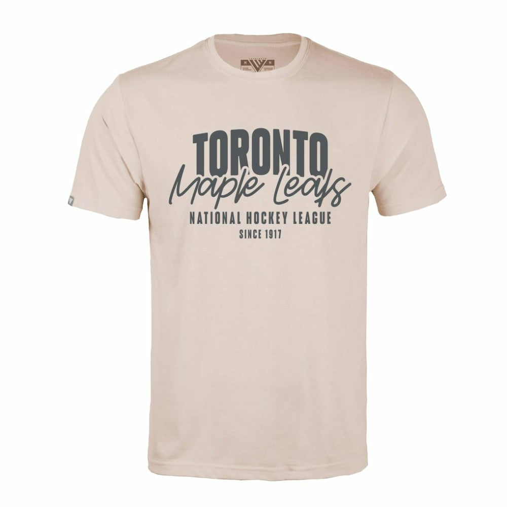 Toronto Maple Leafs Levelwear Richmond Response T-Shirt - Khaki | NHL Clearance