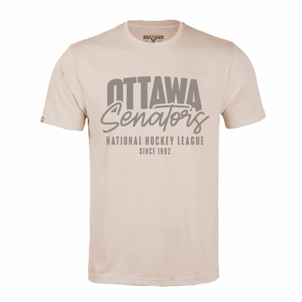Ottawa Senators Levelwear Richmond Response T-Shirt - Khaki | NHL Clearance
