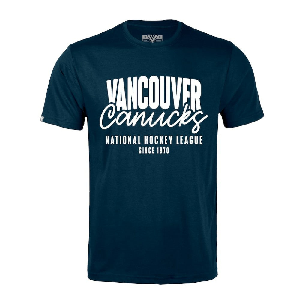 Vancouver Canucks Levelwear Richmond Response T-Shirt - Navy | NHL discount
