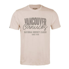 Vancouver Canucks Levelwear Richmond Response T-Shirt - Khaki | NHL Lifestyle