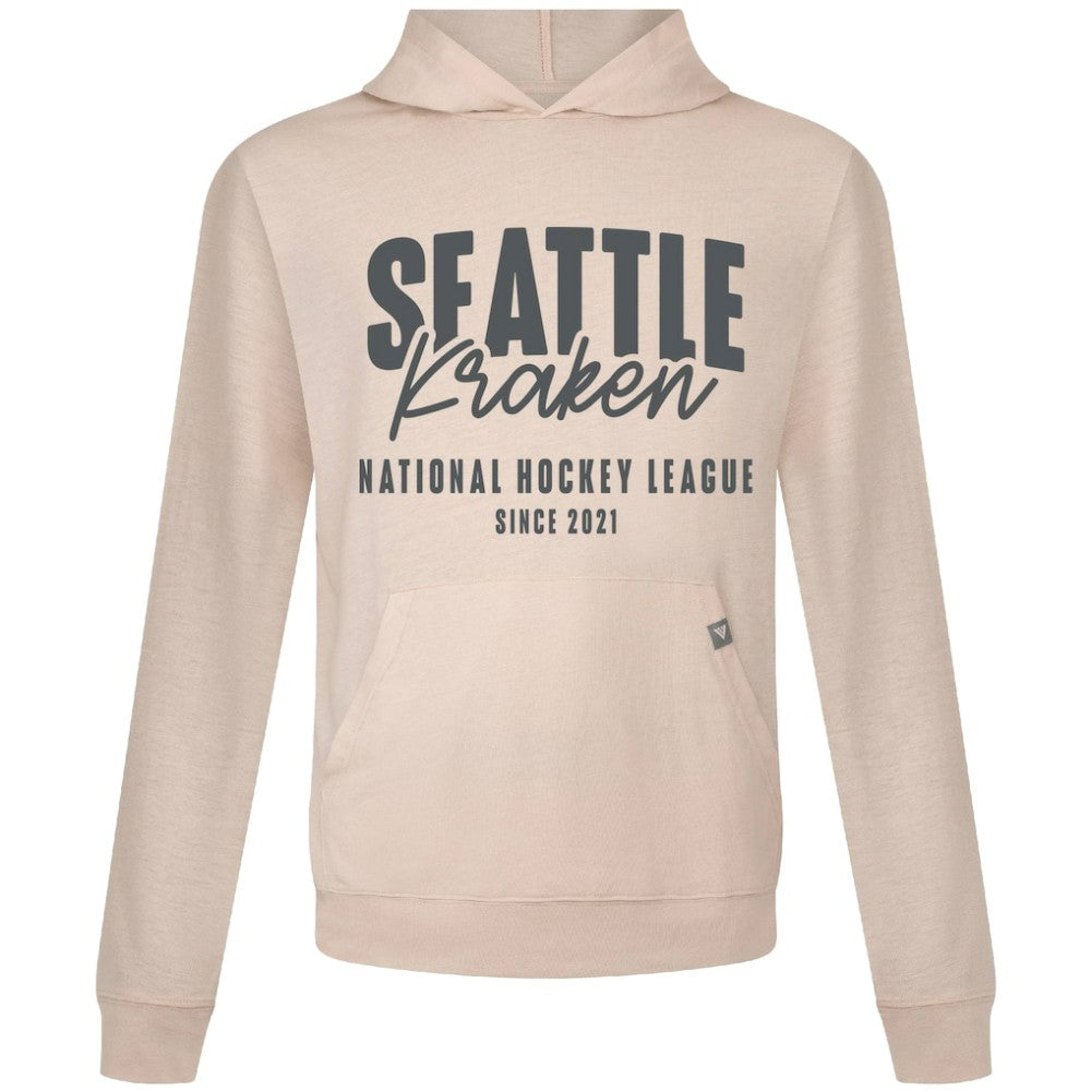 Seattle Kraken Levelwear Relay Response Pullover Hoodie - Khaki | NHL online