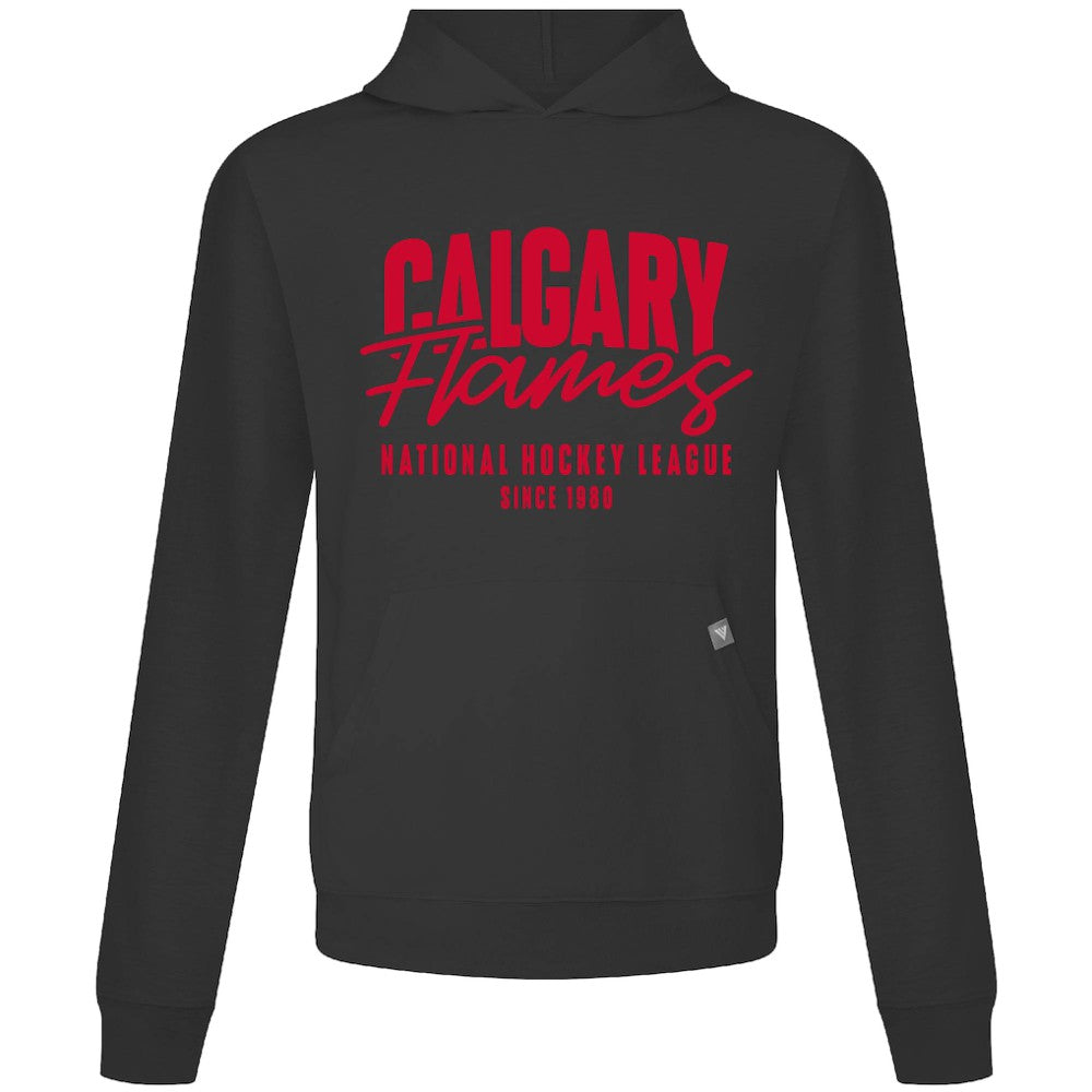 Calgary Flames Levelwear Relay Response Pullover Hoodie - Black | NHL Clearance