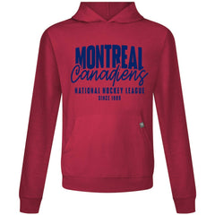 Montreal Canadiens Levelwear Relay Response Pullover Hoodie - Red | NHL near me