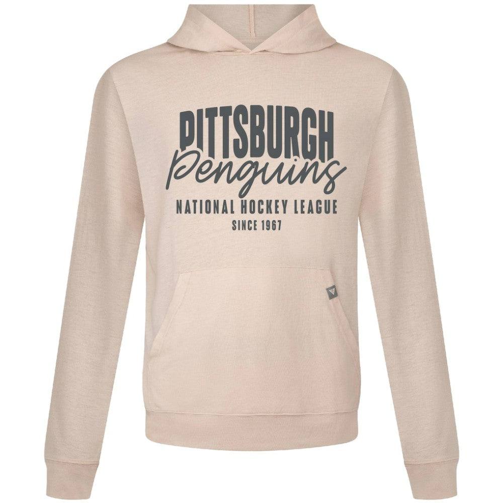 Pittsburgh Penguins Levelwear Relay Response Pullover Hoodie - Khaki | NHL online
