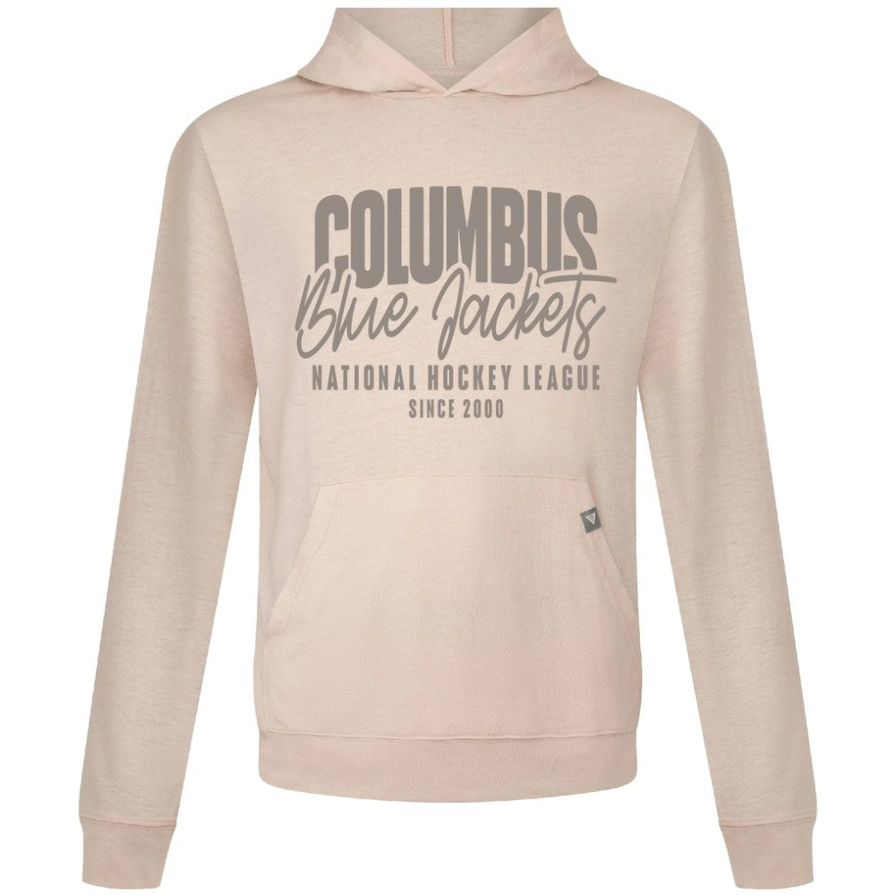 Columbus Blue Jackets Levelwear Relay Response Pullover Hoodie - Khaki | NHL near me