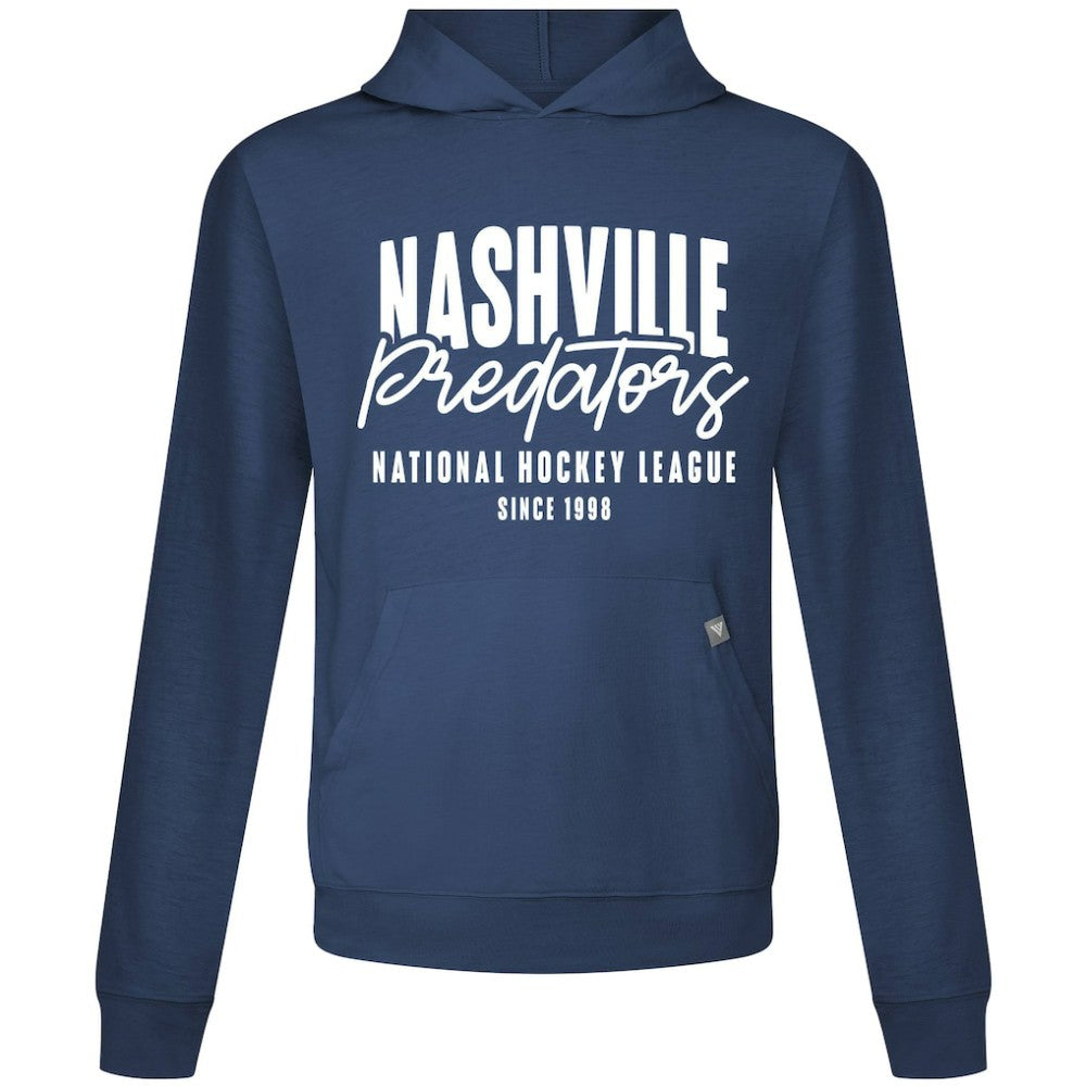 Nashville Predators Levelwear Relay Response Pullover Hoodie - Navy | NHL Clearance