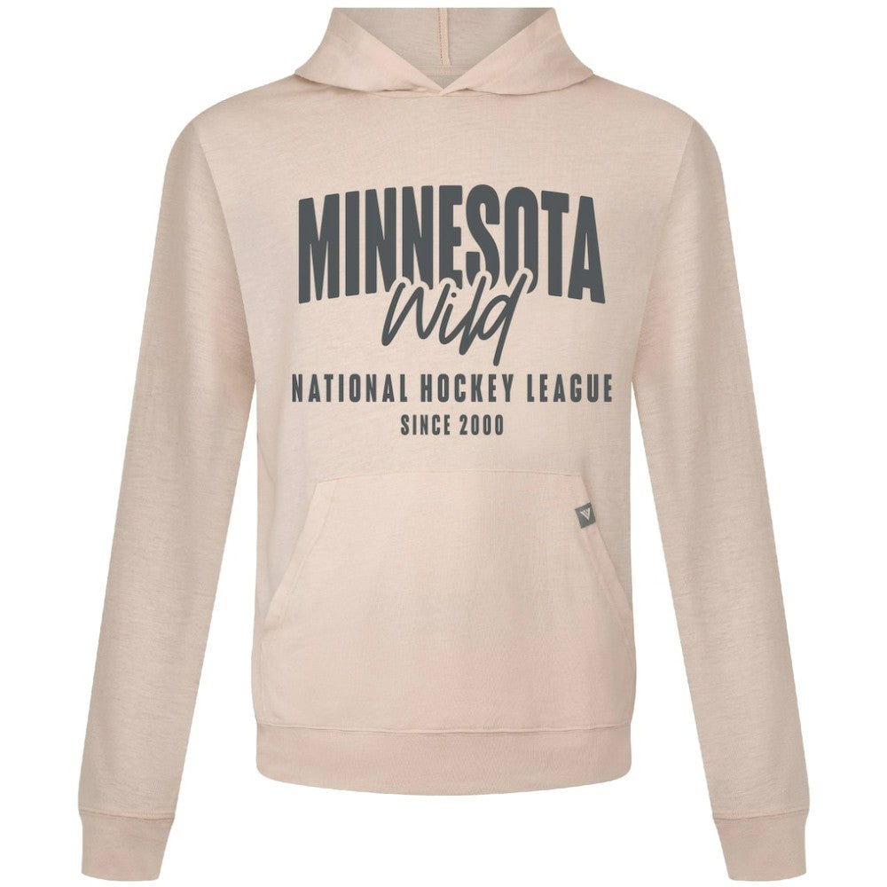 Minnesota Wild Levelwear Relay Response Pullover Hoodie - Khaki | NHL online