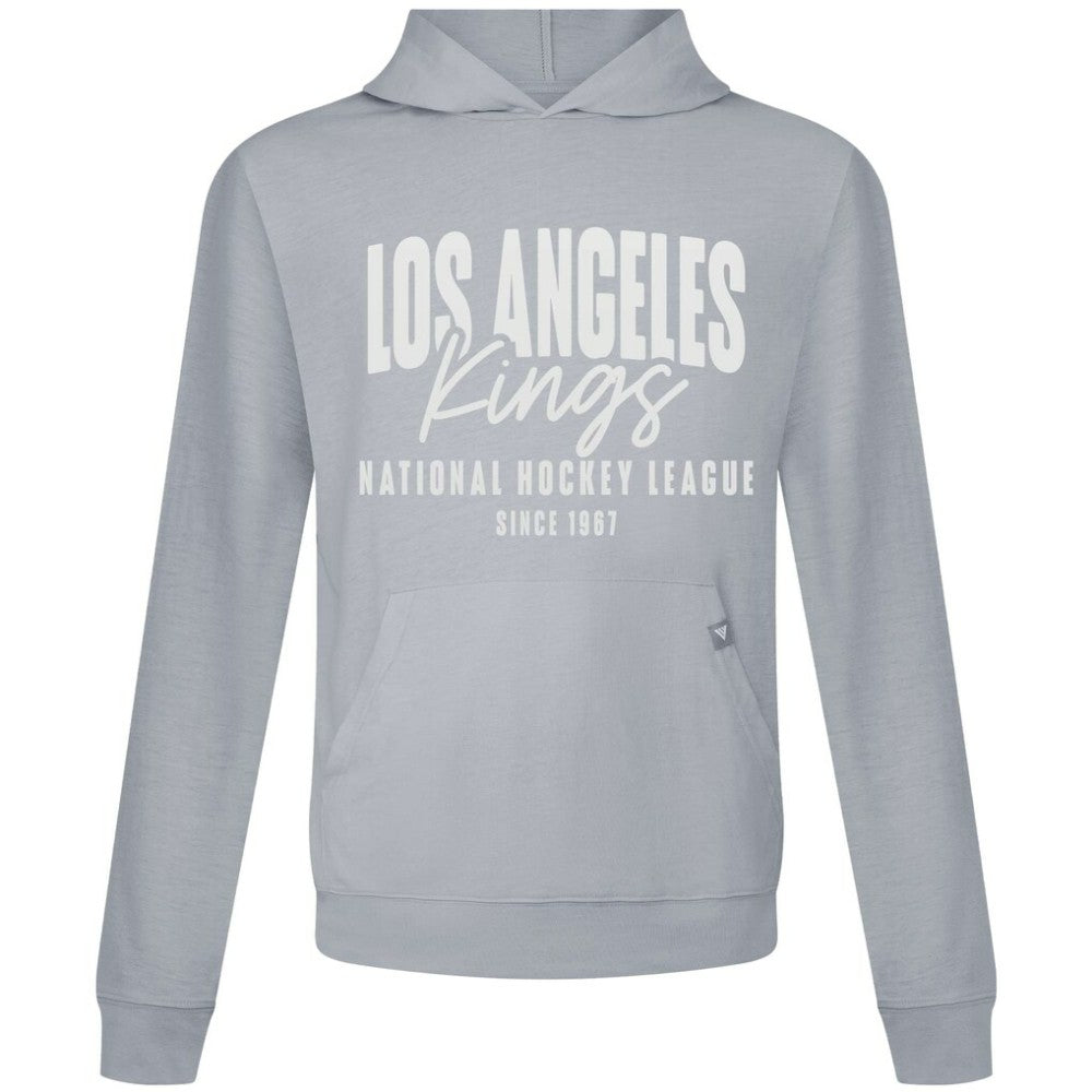 Los Angeles Kings Levelwear Relay Response Pullover Hoodie - Gray | NHL Lifestyle