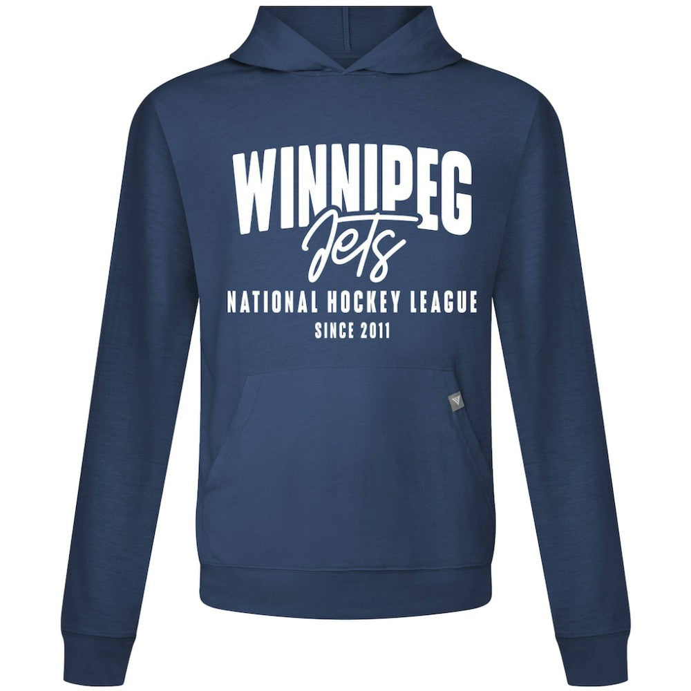 Winnipeg Jets Levelwear Relay Response Pullover Hoodie - Navy | NHL discount