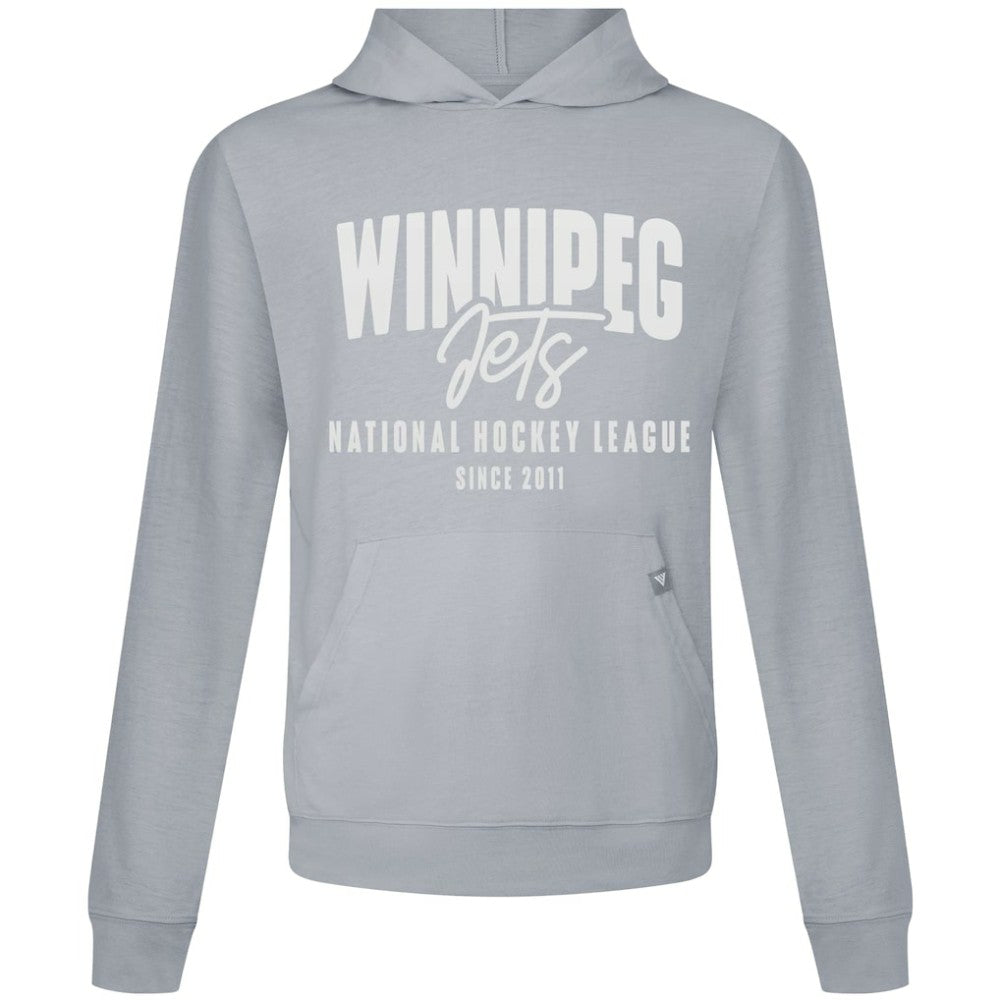 Winnipeg Jets Levelwear Relay Response Pullover Hoodie - Gray | NHL on sale