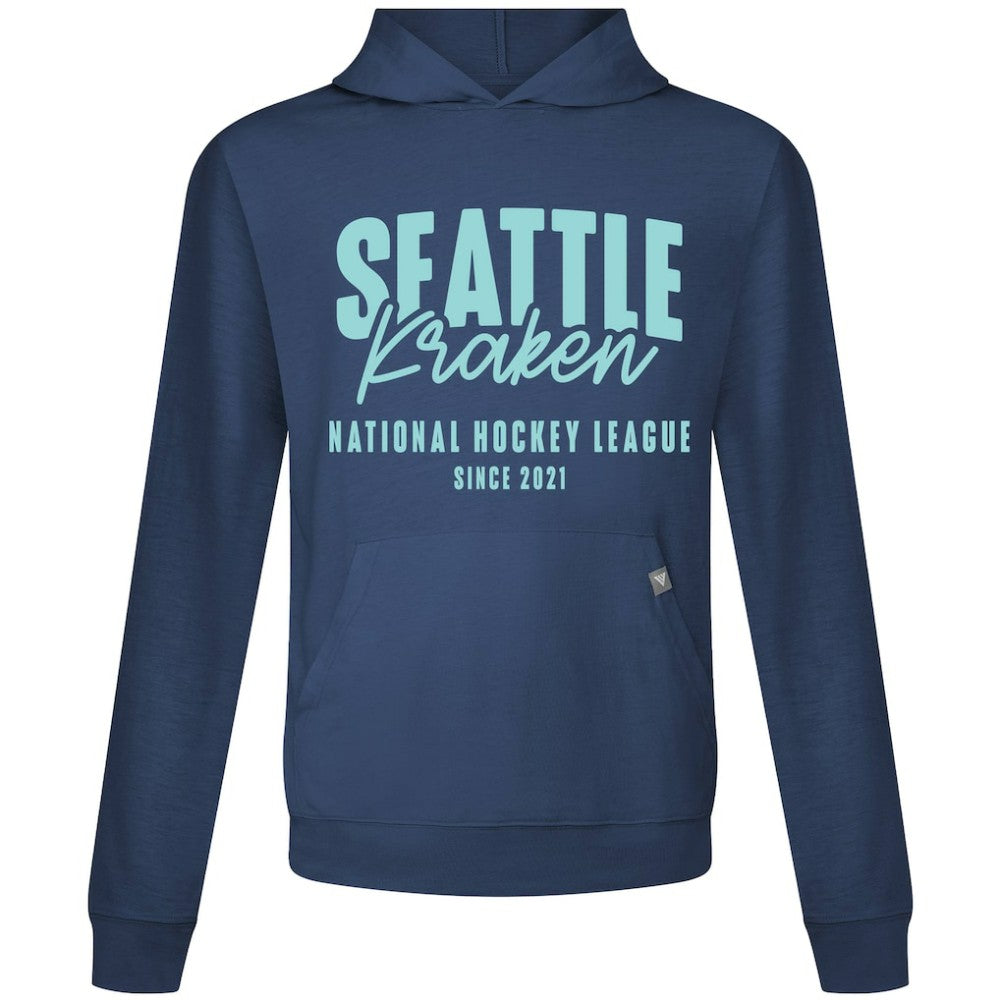Seattle Kraken Levelwear Relay Response Pullover Hoodie - Deep Sea Blue | NHL sale