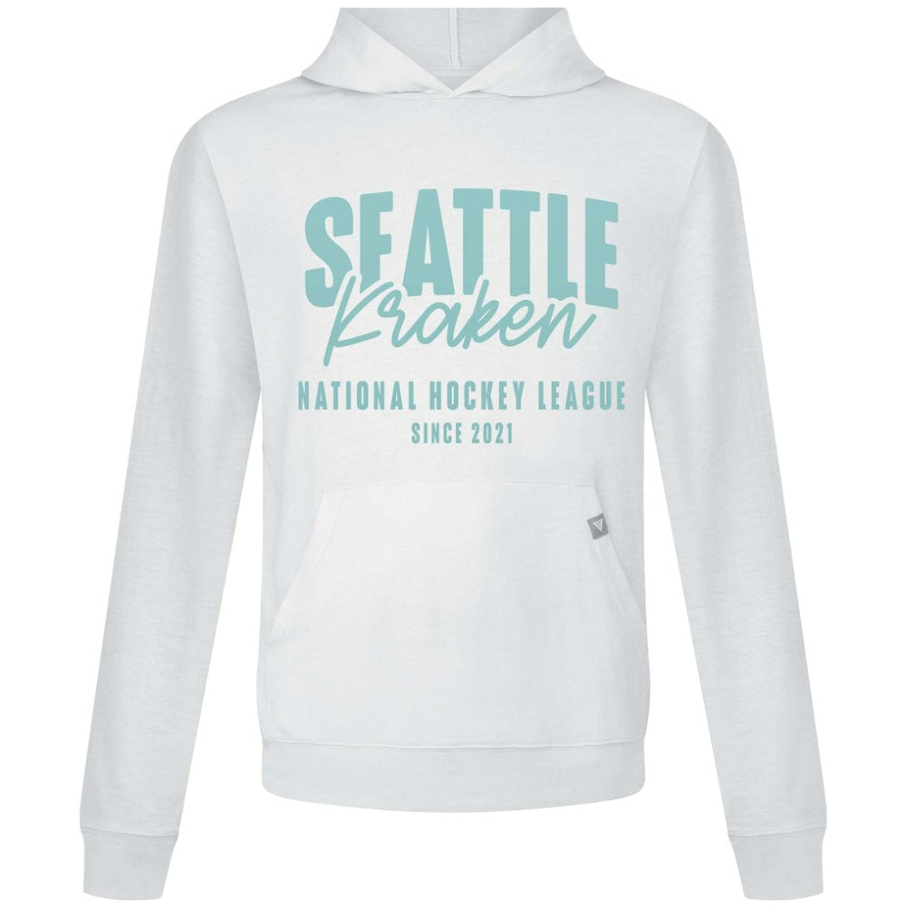 Seattle Kraken Levelwear Relay Response Pullover Hoodie - White | NHL Clearance
