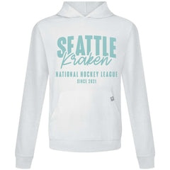 Seattle Kraken Levelwear Relay Response Pullover Hoodie - White | NHL Clearance