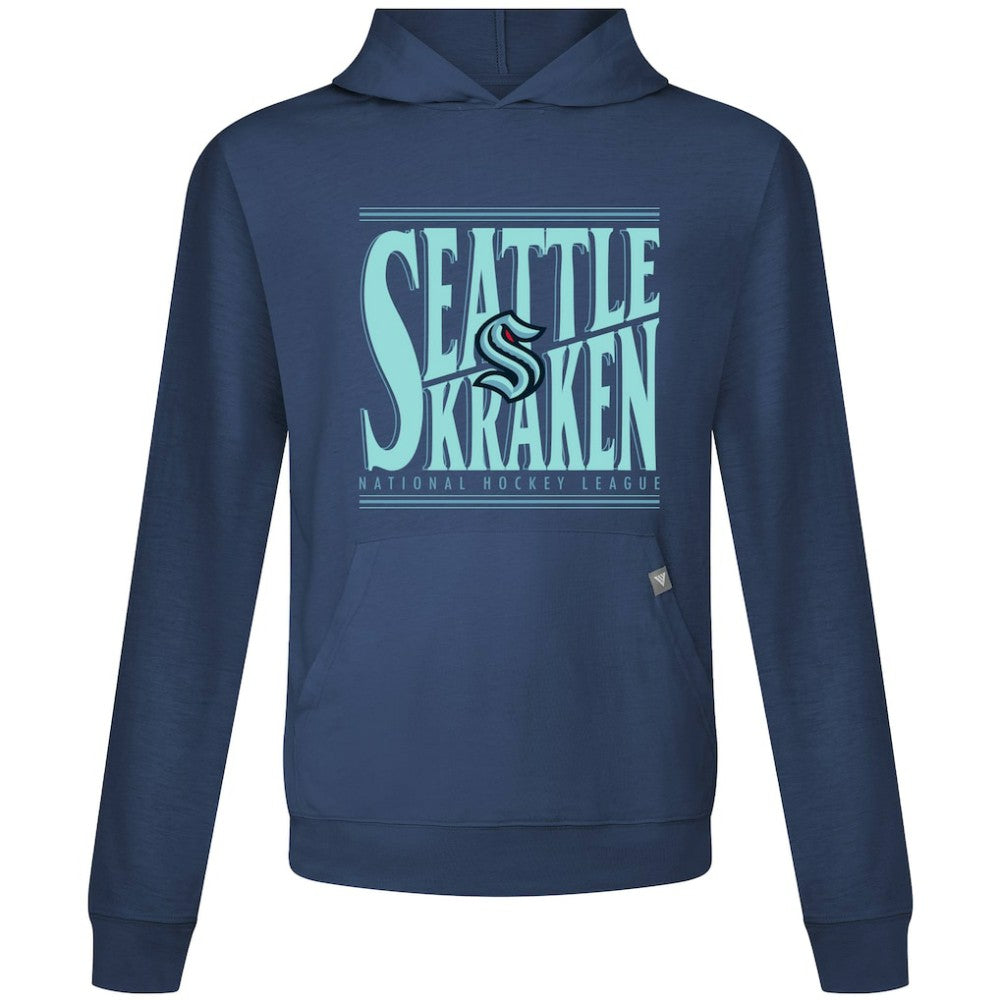 Seattle Kraken Levelwear Relay Powerhouse Pullover Hoodie - Deep Sea Blue | NHL online
