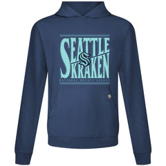 Seattle Kraken Levelwear Relay Powerhouse Pullover Hoodie - Deep Sea Blue | NHL online