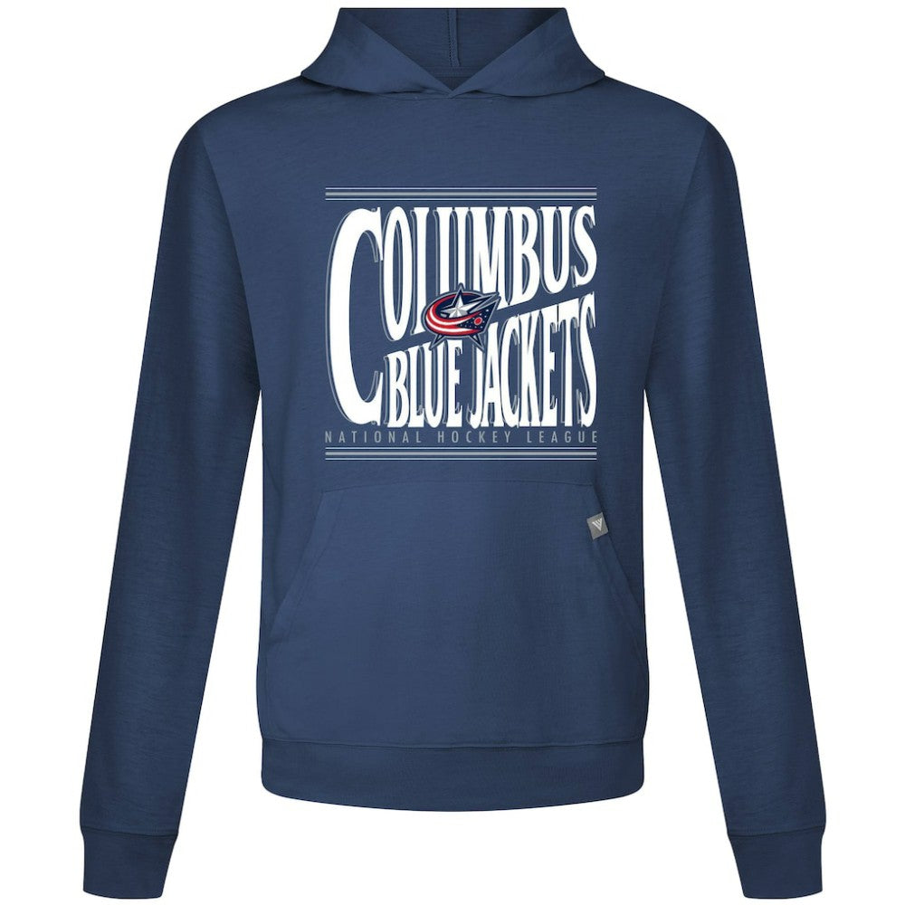 Columbus Blue Jackets Levelwear Relay Powerhouse Pullover Hoodie - Navy | NHL on sale