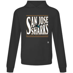 San Jose Sharks Levelwear Relay Powerhouse Pullover Hoodie - Black | NHL near me