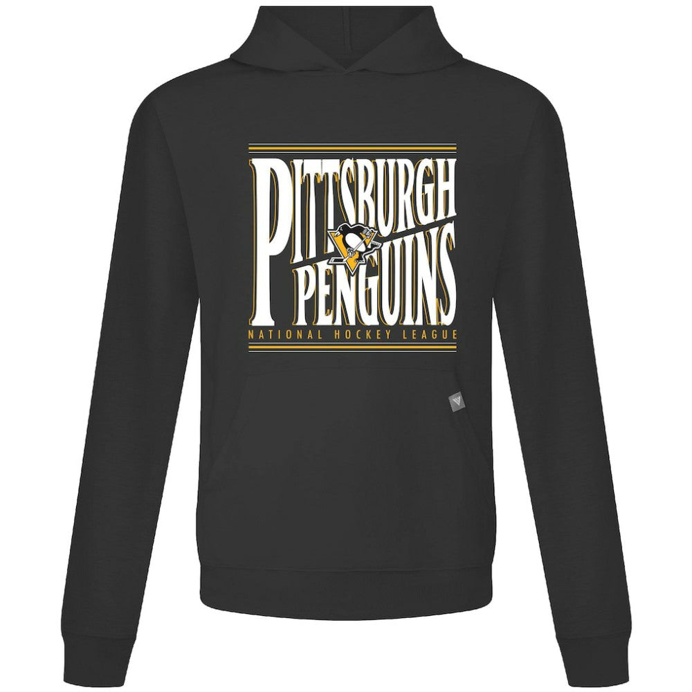 Pittsburgh Penguins Levelwear Relay Powerhouse Pullover Hoodie - Black | NHL on sale