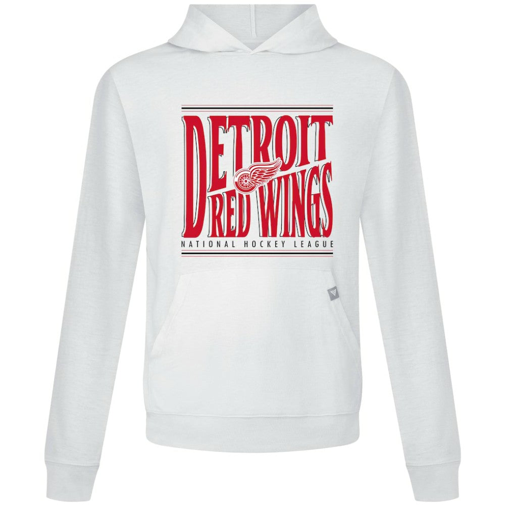 Detroit Red Wings Levelwear Relay Powerhouse Pullover Hoodie - White | NHL near me