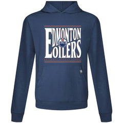 Edmonton Oilers Levelwear Relay Powerhouse Pullover Hoodie - Navy | NHL Clearance