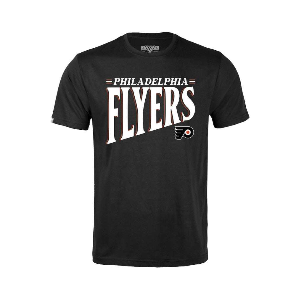 Philadelphia Flyers Levelwear Youth Little Richmond Tally T-Shirt - Black | NHL Clearance