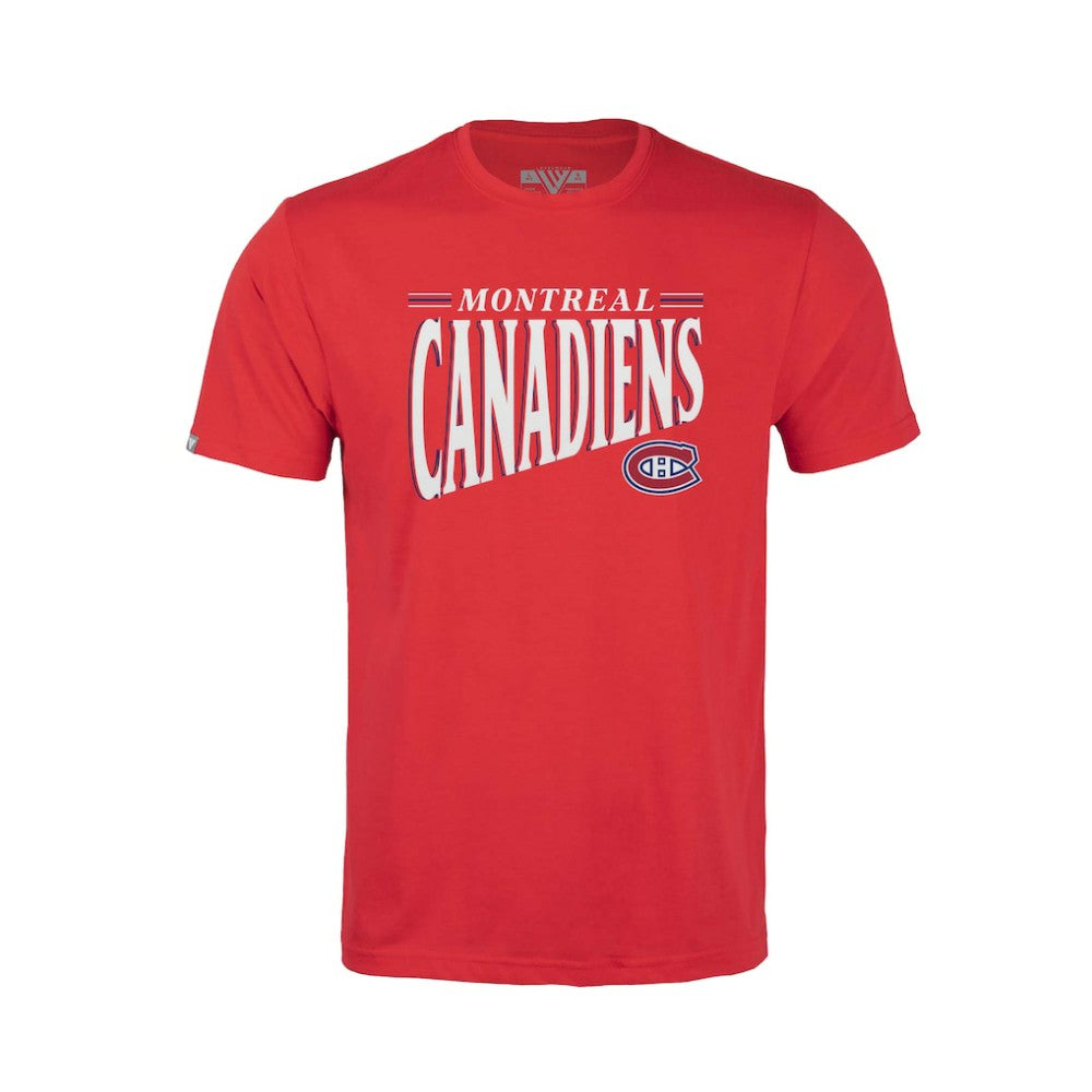 Montreal Canadiens Levelwear Youth Little Richmond Tally T-Shirt - Red | NHL near me