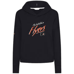 Philadelphia Flyers Levelwear Women's Sweet Sizzle Tri-Blend Cropped Pullover Hoodie - Black | NHL discount