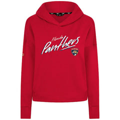 Florida Panthers Levelwear Women's Sweet Sizzle Tri-Blend Cropped Pullover Hoodie - Red | NHL sale