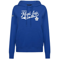 Toronto Maple Leafs Levelwear Women's Adorn Glide Pullover Hoodie - Royal | NHL Clearance
