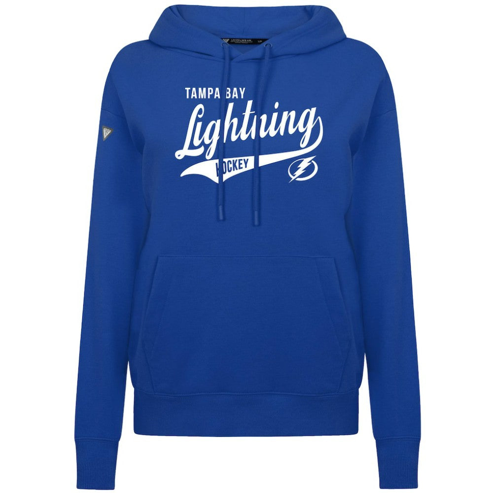 Tampa Bay Lightning Levelwear Women's Adorn Glide Pullover Hoodie - Royal | NHL Lifestyle
