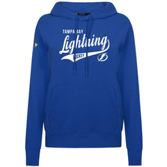 Tampa Bay Lightning Levelwear Women's Adorn Glide Pullover Hoodie - Royal | NHL Lifestyle