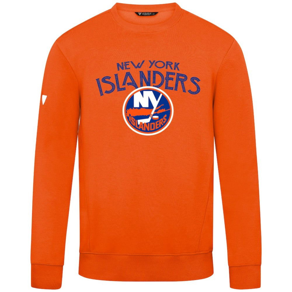 New York Islanders Levelwear Zane Mission Sweatshirt - Orange | NHL near me