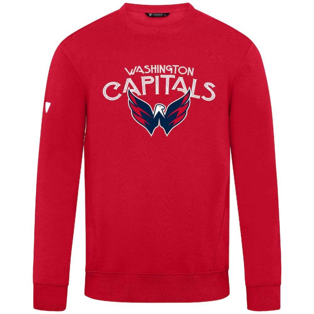 Washington Capitals Levelwear Zane Mission Sweatshirt - Red | NHL on sale