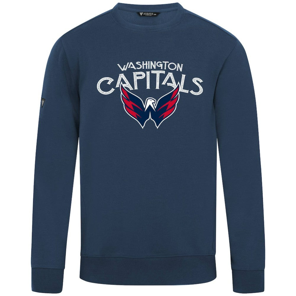 Washington Capitals Levelwear Zane Mission Sweatshirt - Navy | NHL on sale