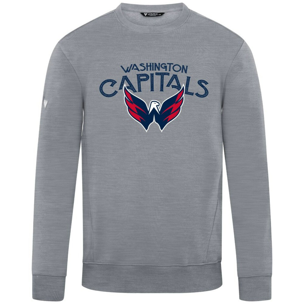 Washington Capitals Levelwear Zane Mission Sweatshirt - Gray | NHL sale