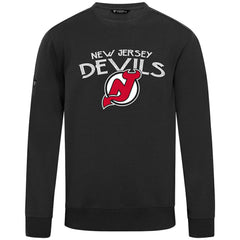 New Jersey Devils Levelwear Zane Mission Sweatshirt - Black | NHL Lifestyle