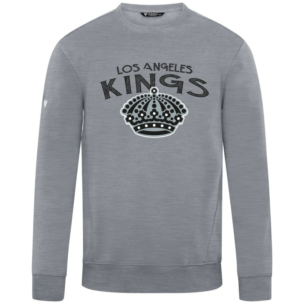 Los Angeles Kings Levelwear Zane Mission Sweatshirt - Gray | NHL near me