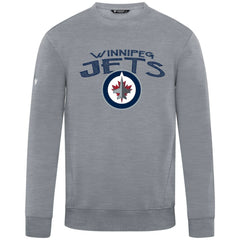 Winnipeg Jets Levelwear Zane Mission Sweatshirt - Gray | NHL Lifestyle