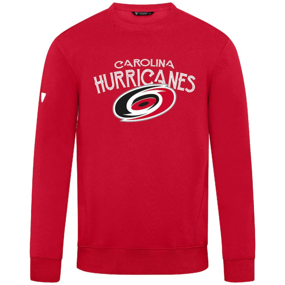 Carolina Hurricanes Levelwear Zane Mission Sweatshirt - Red | NHL Lifestyle