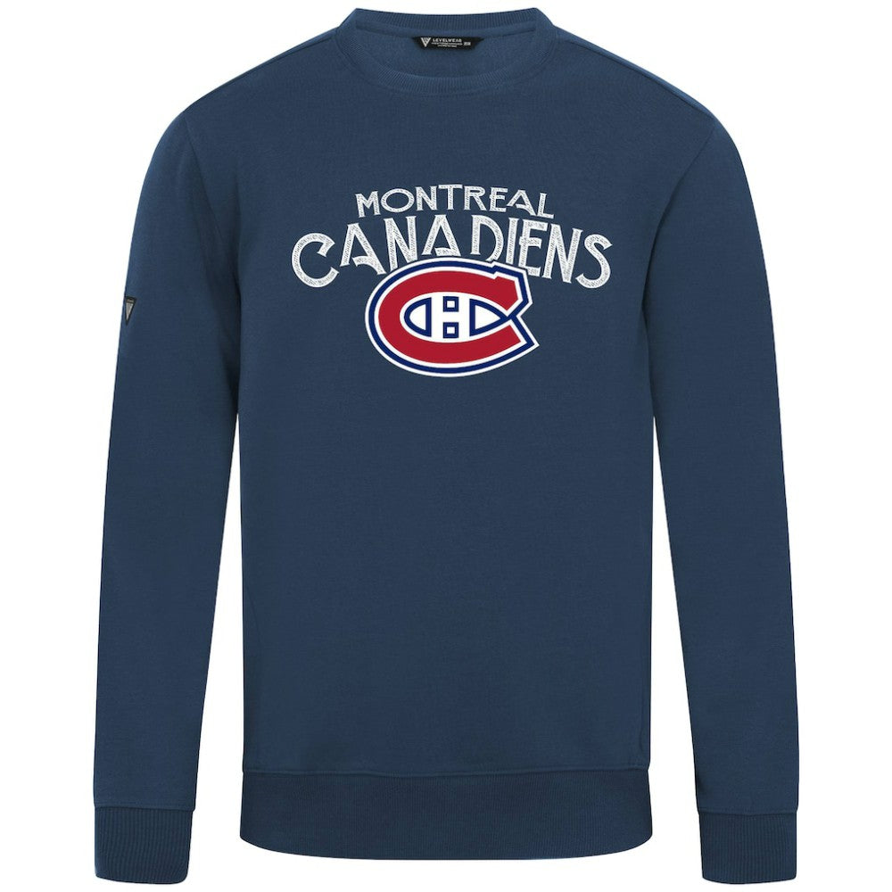 Montreal Canadiens Levelwear Zane Mission Sweatshirt - Navy | NHL on sale