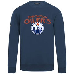 Edmonton Oilers Levelwear Zane Mission Sweatshirt - Navy | NHL Clearance